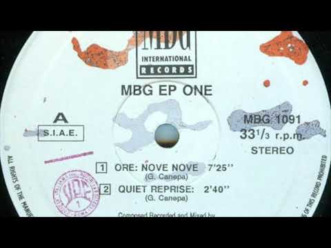 MBG — MBG - ORE: Nove Nove