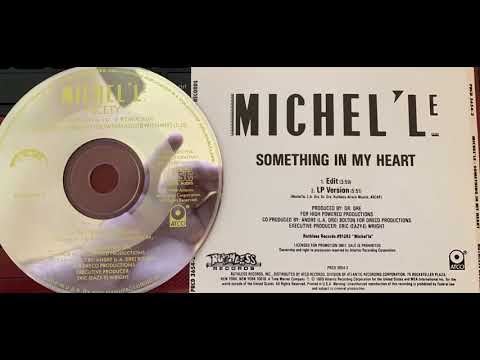 Michel'Le — Michel'le (NICETY : SOMETHINGTOBREAKITDOWNINACLUBWITHMIX) Dr. Dre Eazy-E Ruthless Records N.W.A.