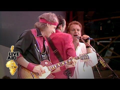 Dire Straits — Dire Straits / Sting - Money For Nothing (Live Aid 1985)