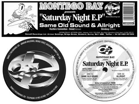 Montego Bay — Montego Bay - Allright (Skindeep's Hardhouse Mix) (4/4)