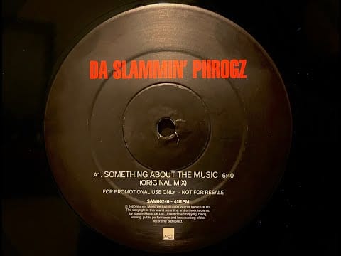 Da Slammin' Phrogz — Da Slammin' Phrogz - Something About The Music (Dee's Bitchie Zone Mix)