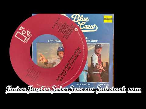 Big Blue Wrecking Crew — "We Are The Champions" by Big Blue Wrecking Crew (1981 Los Angeles Dodgers)