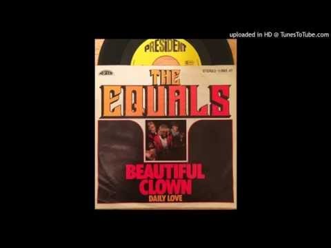 The Equals — THE EQUALS Beautiful Clown original mono single 1977 Junkshop Glam
