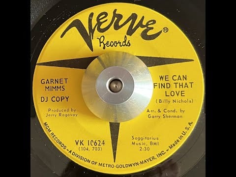 Garnet Mimms — Garnet Mimms   We Can Find That Love