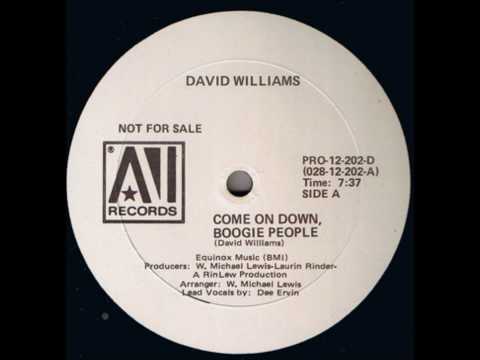 David Williams (2) — David Williams - Come On Down, Boogie People