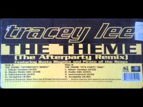 Tracey Lee — Tracey Lee - The theme (The Afterparty remix) instrumental Good quality
