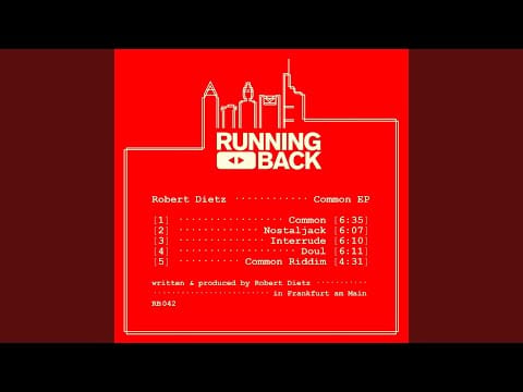 Robert Dietz — Common (Original Mix)