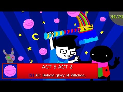 Michael Guy Bowman — HS Archived - A5A2 / 3679 - [S] All: Behold glory of Zillyhoo.