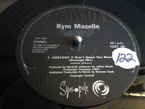 Kym Mazelle — KYM MAZELLE- USELESS [I DON'T NEED YOU NOW]  REVANGE MIX