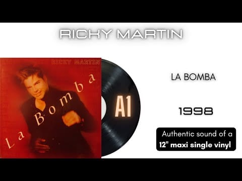 Ricky Martin — Ricky Martin - La Bomba [12'' maxi single]