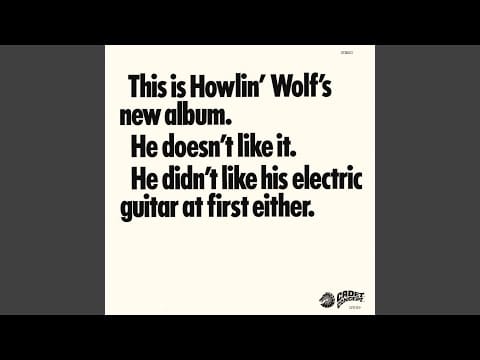 Howlin' Wolf — Built For Comfort