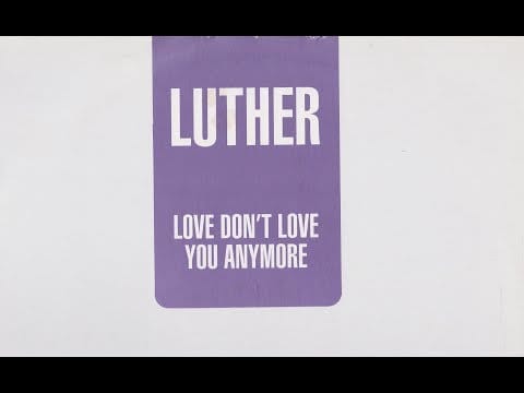Luther Vandross — Luther Vandross - Love Don't Love You Anymore [Tony Moran's Main Dub] (1996)
