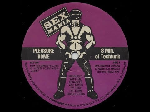 Pleasure Dome — Pleasure Dome   8 Min  Of Techfunk