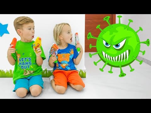 Miki (37) — Vlad and Niki - Kids story about viruses | Stay healthy