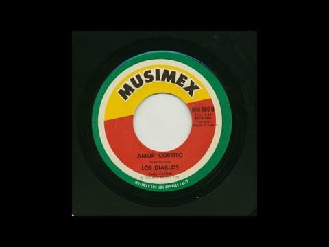 Los Diablos (5) — Los Diablos - Amor Cortito - Musimex mm-560-b