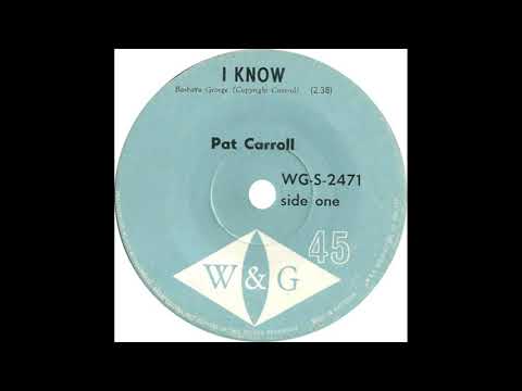 Pat Carroll — Pat Carroll   I Know