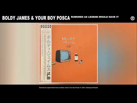 Boldy James — Boldy James & Your Boy Posca - Rumored As Legend Would Have It (1LB)