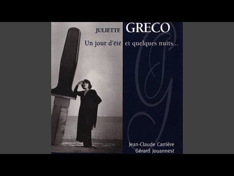 Juliette Gréco — C'était un train de nuit