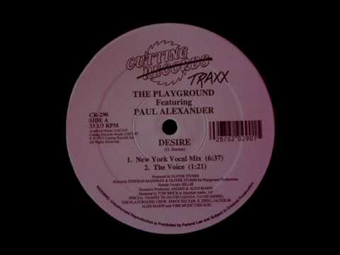 Paul Alexander — The Playground - Desire (Organ Dub) 1993