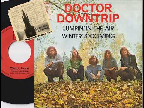 Doctor Downtrip — Doctor Downtrip – BOTH SIDES: Winter's Coming b/w Jumpin' In The Air [1973 Hard Rock 45 Belgium]