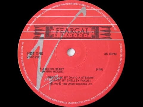 Feargal Sharkey — Feargal Sharkey – A Good Heart (1985)
