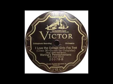 Fred Waring & The Pennsylvanians — Victor 20378 B - I Love The College Girls - Waring's Pennsylvanians