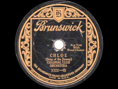Colonial Club Orchestra — Colonial Club Orchestra - Chloe - 1928