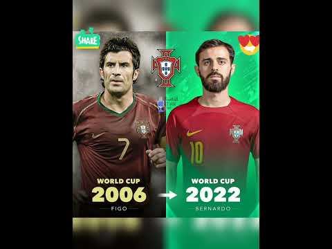 Goleo VI — Portugal fifa world cup 2006 vs 2022 generation