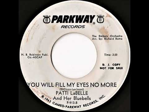 Patti LaBelle And The Bluebells — Patti Labelle And Her Bluebells- You Will Fill My Eyes No More