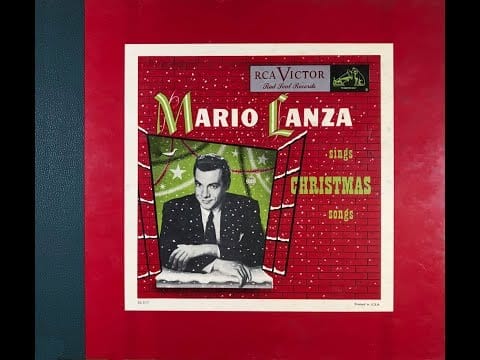 Mario Lanza — VACKSBOOK_2018   78 rpm.   MARIO LANZA sings  CHRISTMAS songs