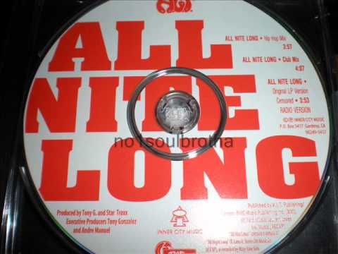 A.L.T. — A.L.T. "All Nite Long" (Hip Hop Mix)