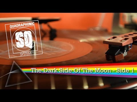 Pink Floyd — Pink Floyd - The Dark Side of the Moon ~ Quadraphonic Vinyl LP ~ Side 1