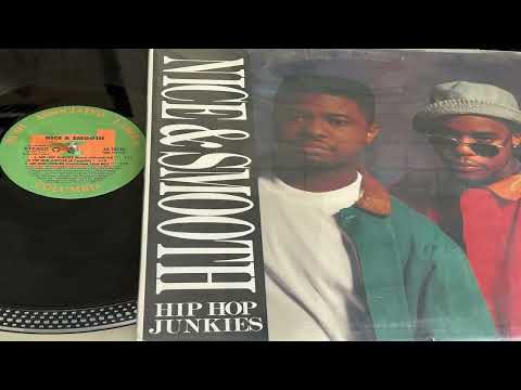 Nice & Smooth — Nice & Smooth - Hip Hop Junkies (Remix Instrumental) - Rush Associated Labels 1991 Classic Hip Hop