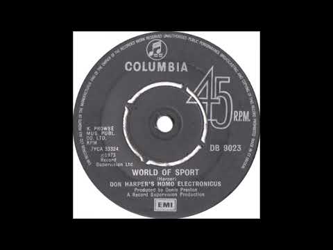 Don Harper (2) — Don Harper's Homo Electronicus * World Of Sport