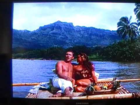 Esther Williams (2) — Esther Williams sings for you in the 1950 film Pagan Love Song:  Tahiti