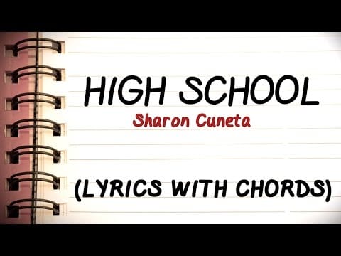Sharon Cuneta — Sharon Cuneta — High School [Official Lyric Video with Chords]