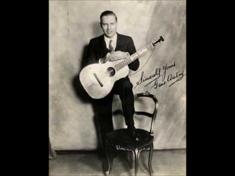 Gene Autry — Early Gene Autry - I'll Be Thinking Of You, Little Gal (Alternate) - (c.1929).