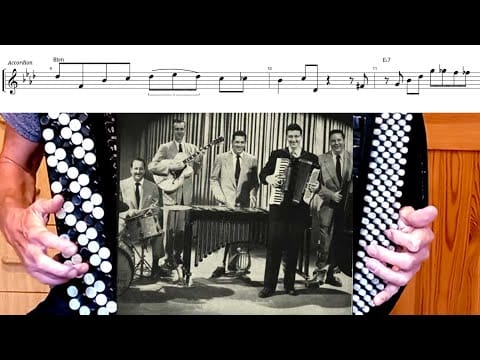The Art Van Damme Quintet — Art Van Damme - Linger Awhile - accordion solo transcription