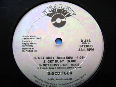 Disco Four — Disco Four - Get Busy (Dub) 1986