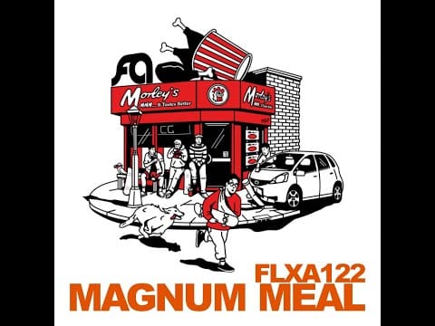 Amoss — FLEXOUT AUDIO [ FLXA122 - SOUTH OF THE RIVER EP : AMOSS - magnum meal - ] drum and bass
