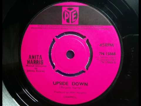 Anita Harris — ANITA HARRIS - Upside Down - PYE 7N 15868 - UK 1965 Mod Jazz Dancer Trippy Lyrics