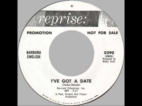 Barbara Jean English — Barbara English -- "I've Got A Date" (Reprise) 1964