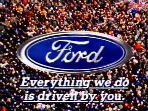 Brian May — Ford - Advert - Everything We Do (Is Driven by You) - (1991)