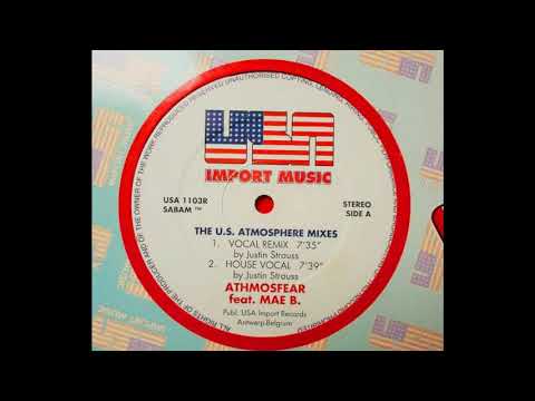 Atmosphere — Athmosfear  feat  Mae B -  Atm Oz Fear (Vocal Remix 12")
