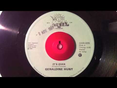 Geraldine Hunt — Geraldine Hunt – It's Over