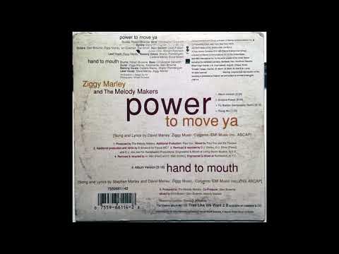 Ziggy Marley And The Melody Makers — ZIGGY MARLEY & THE MELODY MAKERS - "Power To Move Ya" (Try Ballistic Sampladelic Remix) [1995]