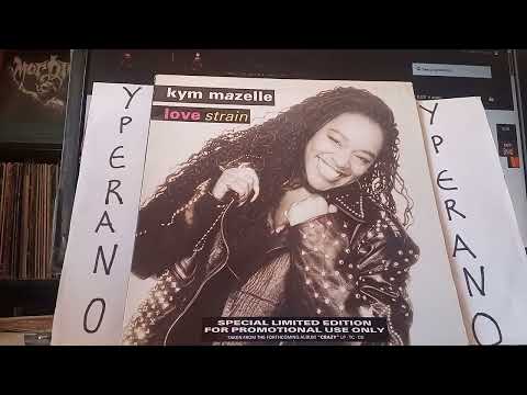 Kym Mazelle — for sale: Kym Mazelle - love strain 12″ gatefold special promo use only. Rare advance Copy For DJs