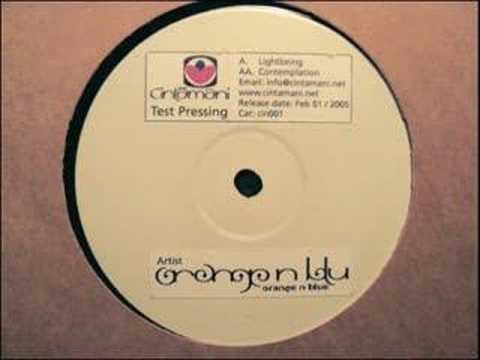 Orange N Blue — Orange n Blue (Orange and Blue) - lightbeing - drum n bass - COPYRIGHT Cintamani Records