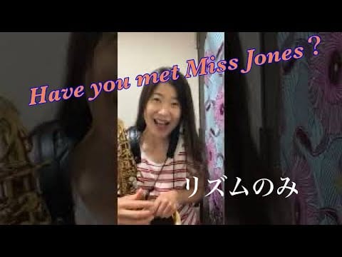 The Ray Charles Chorus — てんやわんやJAZZ日記☺️⚠️saxの音量⚠️私の声だけ小さい😭Have  you met MissJones？(24.08.13)vol.053 alto saxよしはらひろみ