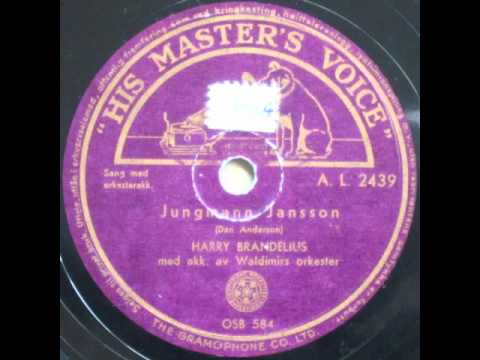 Harry Brandelius — Jungman Jansson - Waldimirs orkester; Harry Brandelius 1941